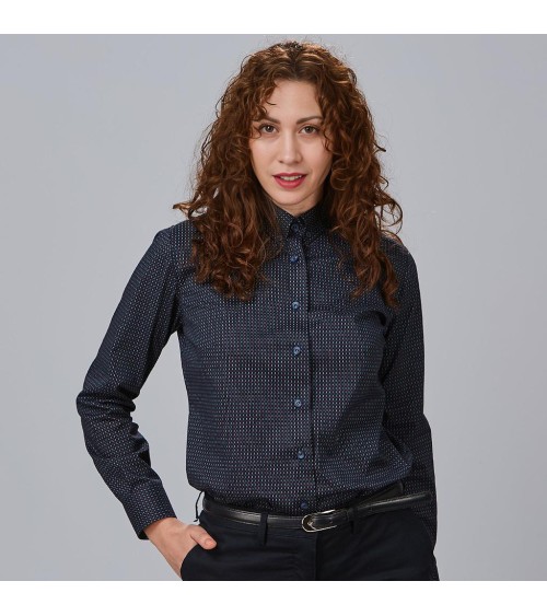 CAMISA POPELÍN PUNTOS