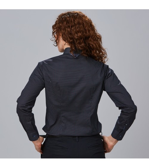 CAMISA POPELÍN PUNTOS