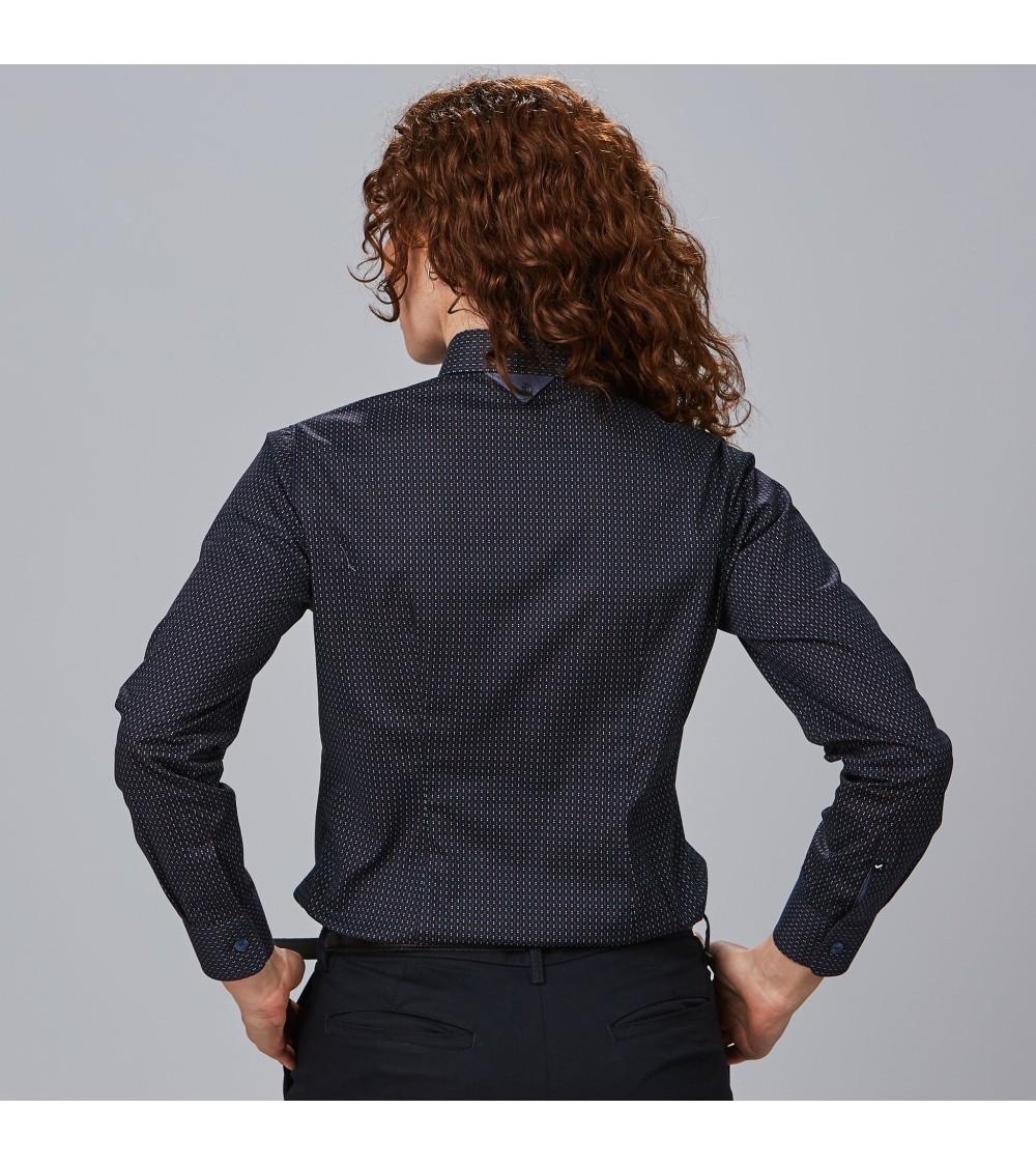 CAMISA POPELÍN PUNTOS