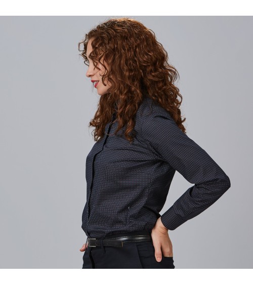 CAMISA POPELÍN PUNTOS