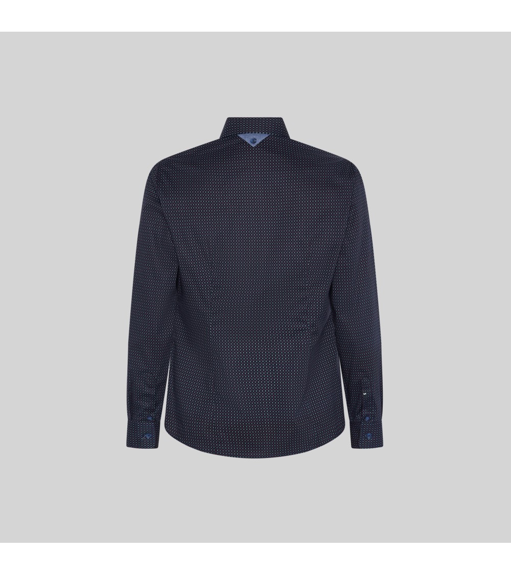 CAMISA POPELÍN PUNTOS