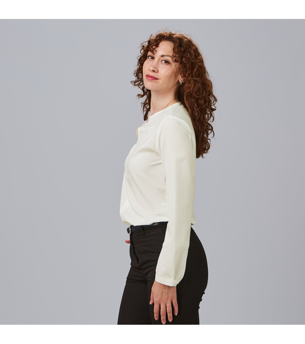 BLUSA CUELLO PICO