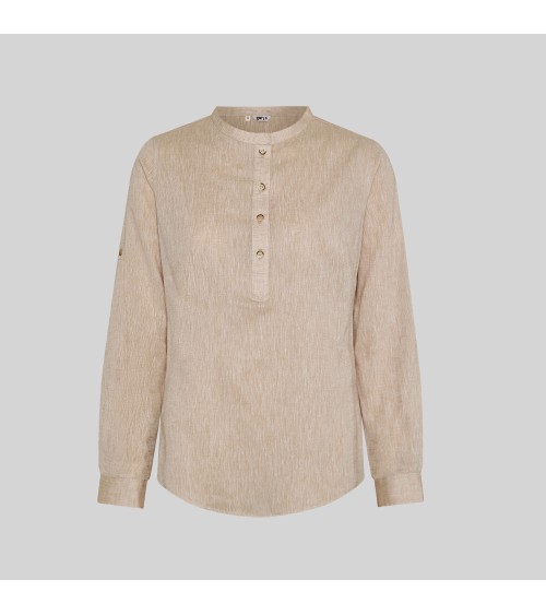 CAMISA MUJER CUELLO MAO