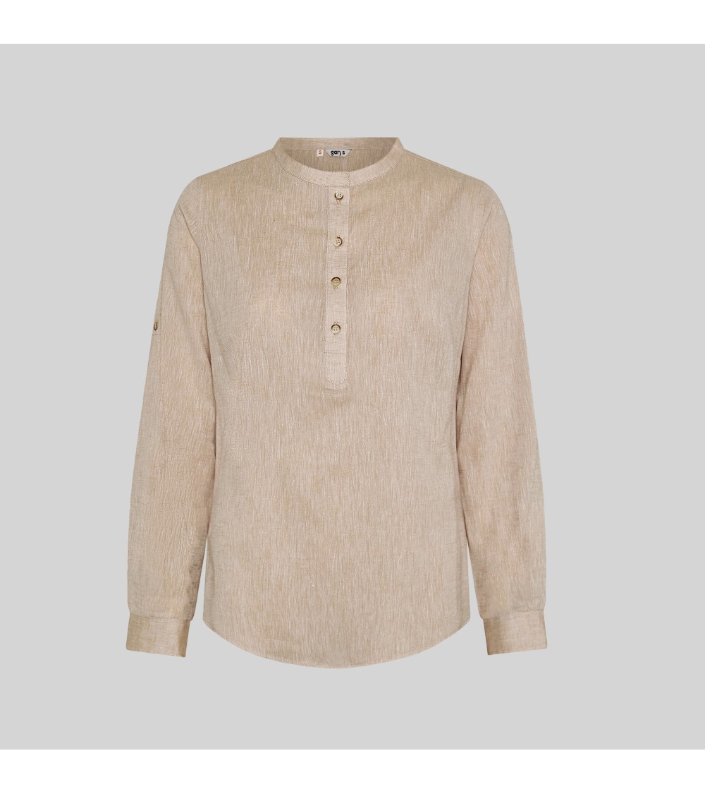 CAMISA MUJER CUELLO MAO