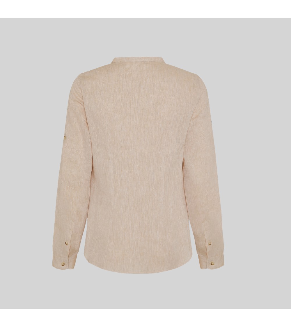 CAMISA MUJER CUELLO MAO