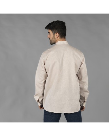 GUAYABERA HOMBRE CUELLO MAO