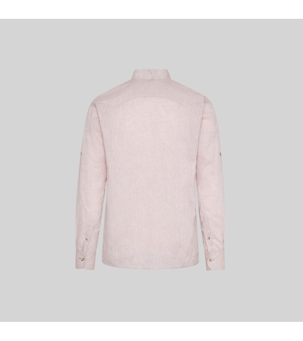 GUAYABERA HOMBRE CUELLO MAO