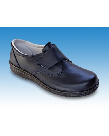 ZUECO PIEL CIERRE VELCRO