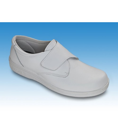 ZUECO PIEL CIERRE VELCRO