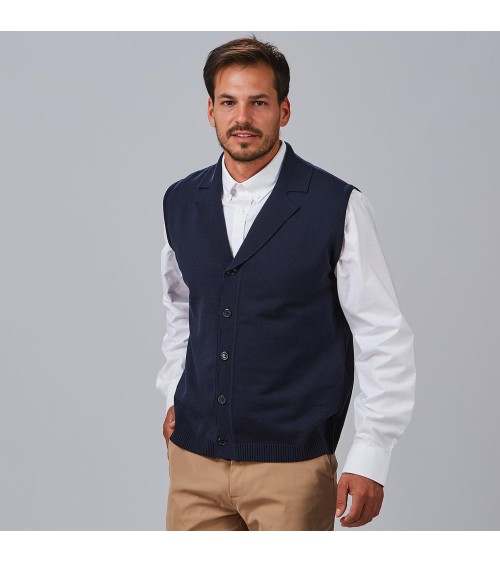 CHALECO CUELLO SOLAPA