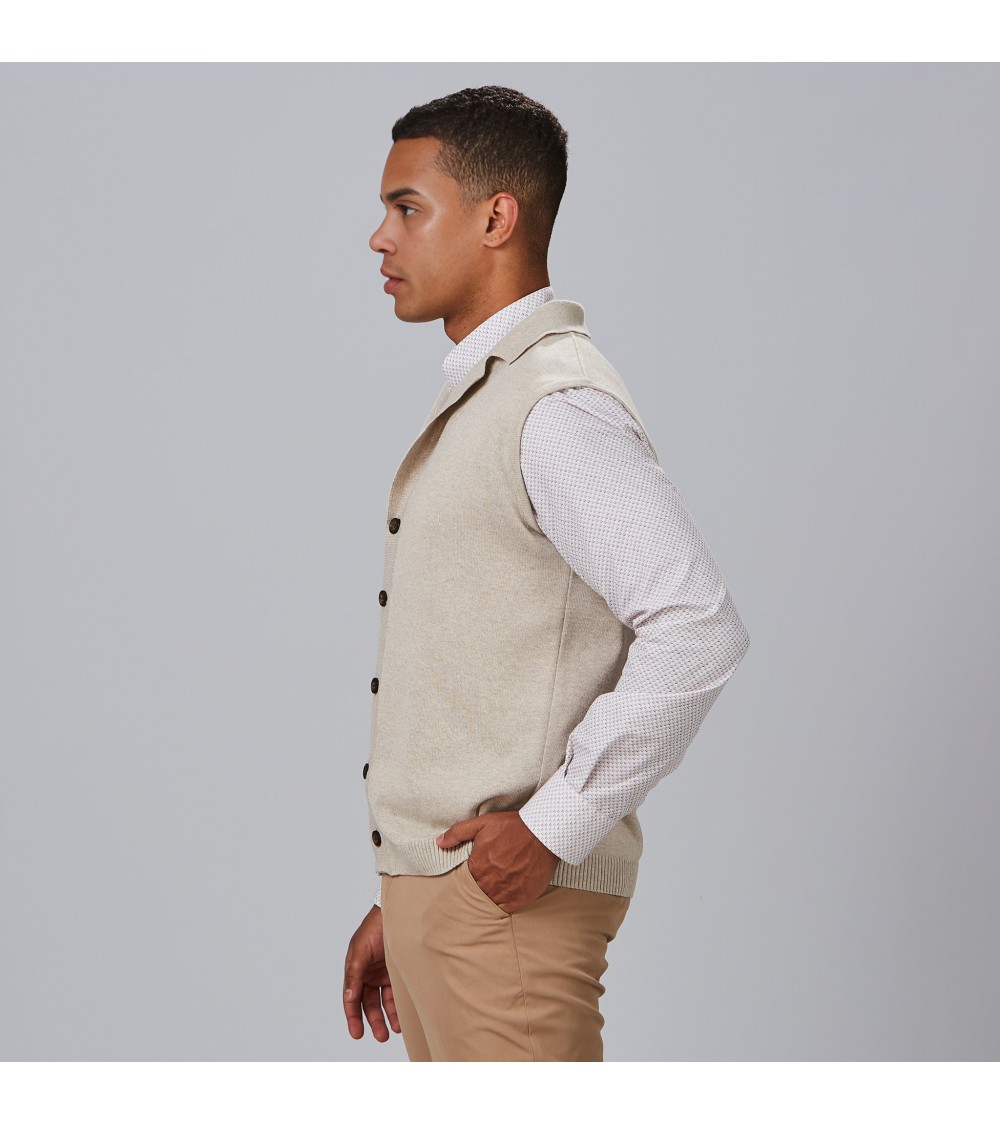 CHALECO CUELLO SOLAPA