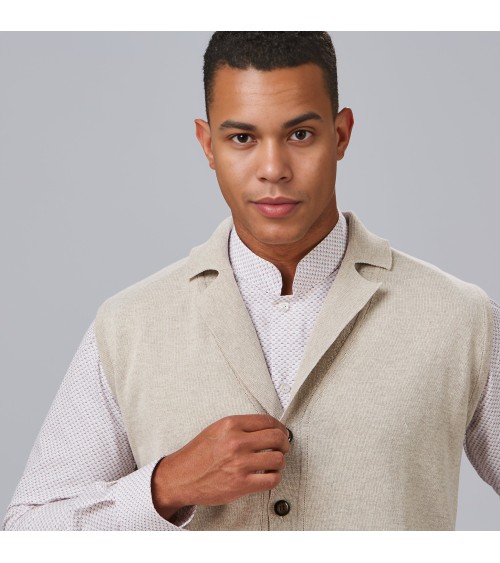 CHALECO CUELLO SOLAPA