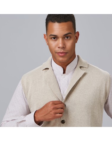 CHALECO CUELLO SOLAPA