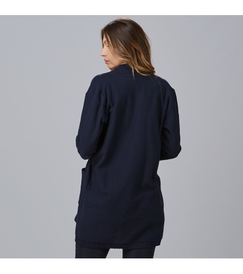 CARDIGAN MUJER CUELLO SOLAPA