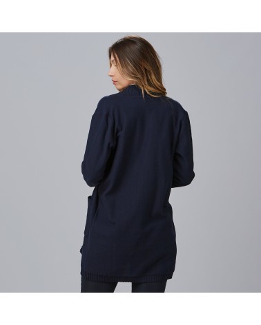 CARDIGAN MUJER CUELLO SOLAPA