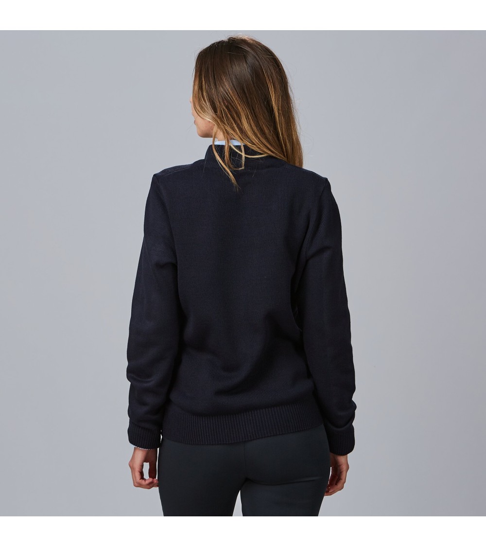 CARDIGAN PUNTO GRUESO CREMALLERA