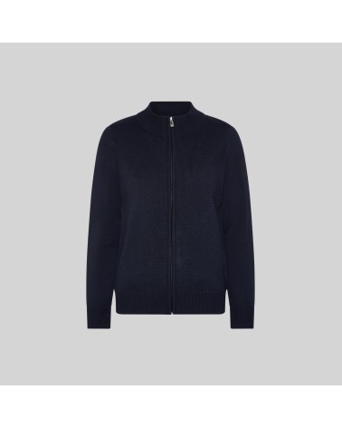 CARDIGAN PUNTO GRUESO CREMALLERA