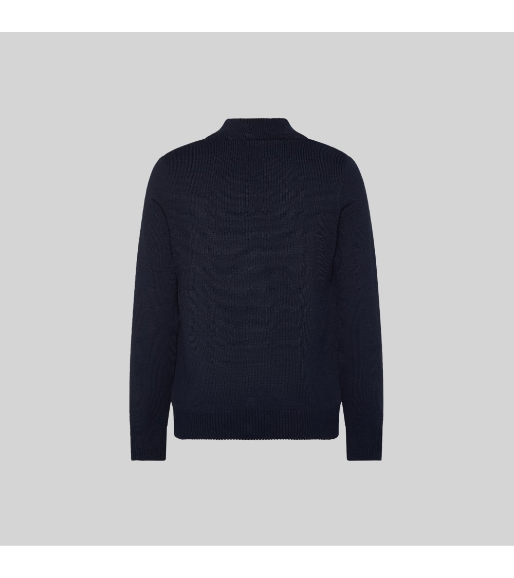 CARDIGAN PUNTO GRUESO CREMALLERA