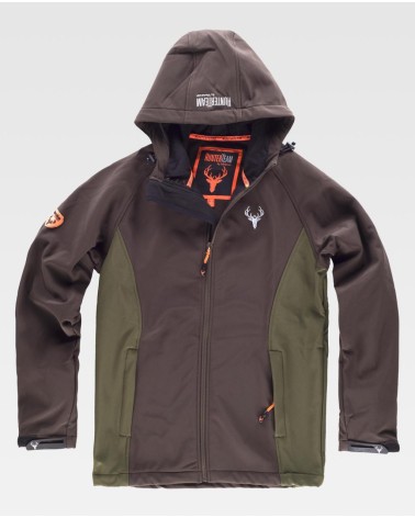 CHAQUETA WORKSHELL CAPUCHA