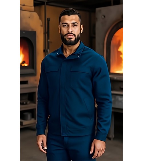 CHAQUETA IGNÍFUGA 100% ALGODÓN FR