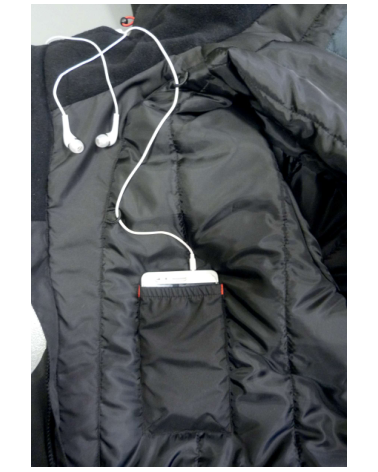 PARKA DE POLIESTER IMPERMEABLE