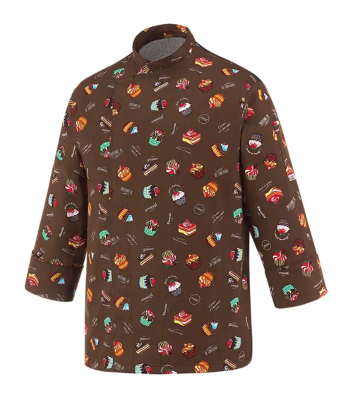 CHAQUETA COCINA UNISEX ESTAMPADOS