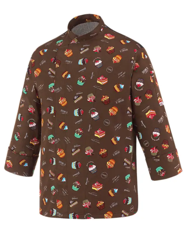 CHAQUETA COCINA UNISEX ESTAMPADOS