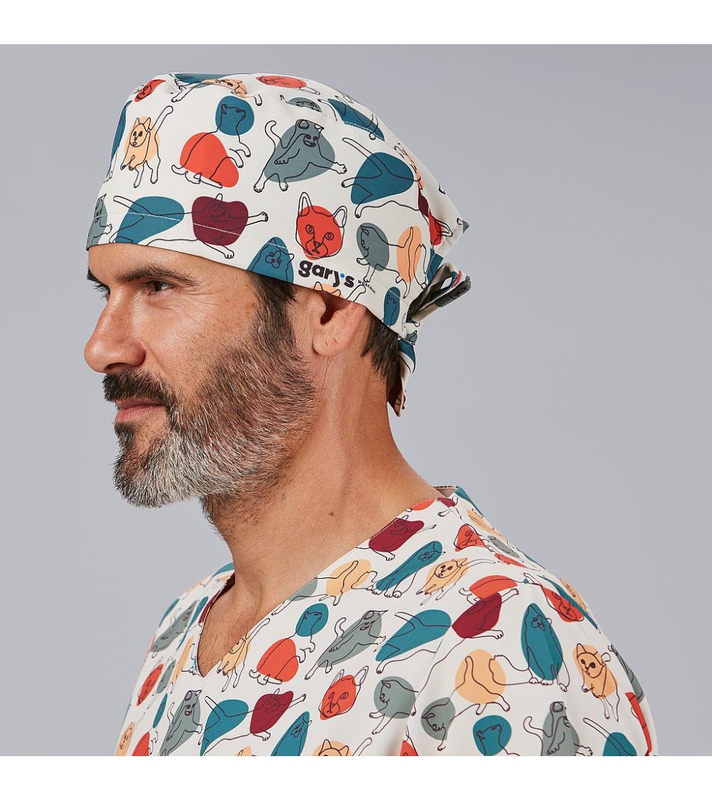 GORRO SANITARIO DE MICROFIBRA AJUSTABLE