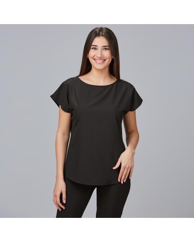 BLUSA MICROFIBRA MUJER ELEGANTE