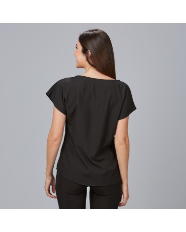 BLUSA MICROFIBRA MUJER ELEGANTE