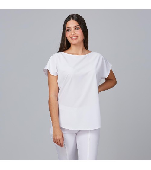 BLUSA MICROFIBRA MUJER ELEGANTE