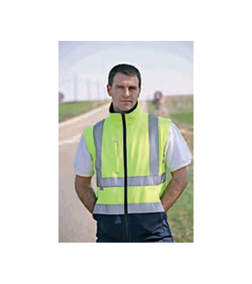 CHAQUETA SOFTSHELL ALTA VISIBILIDAD