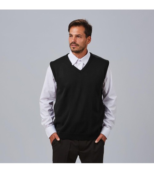 CHALECO CUELLO PICO CABALLERO