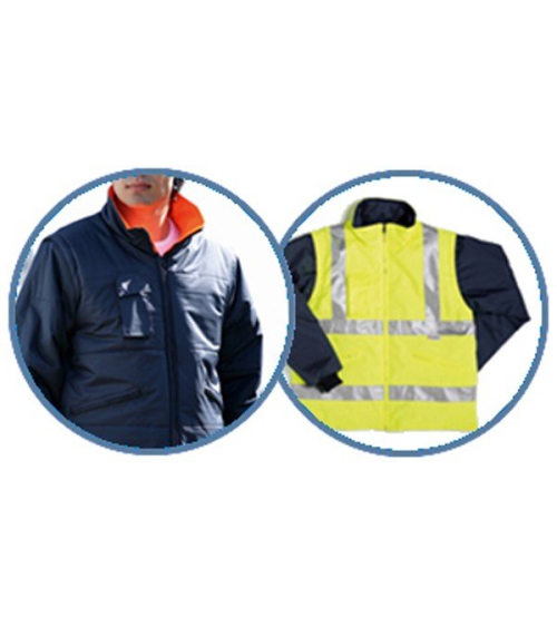 PARKA AV DESMONTABLE Y REVERSIBLE