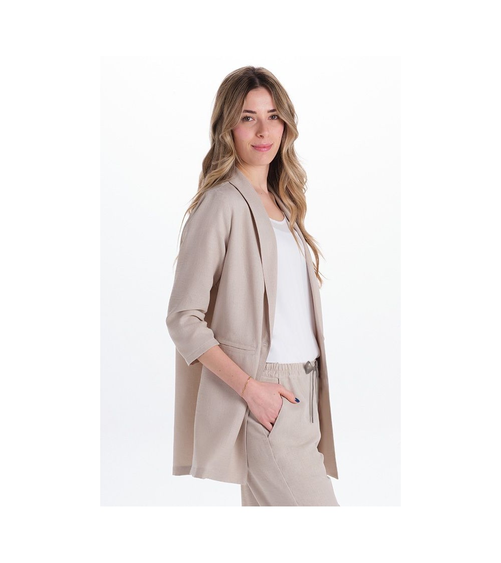 CHAQUETA SANITARIA MUJER TRES CUARTOS