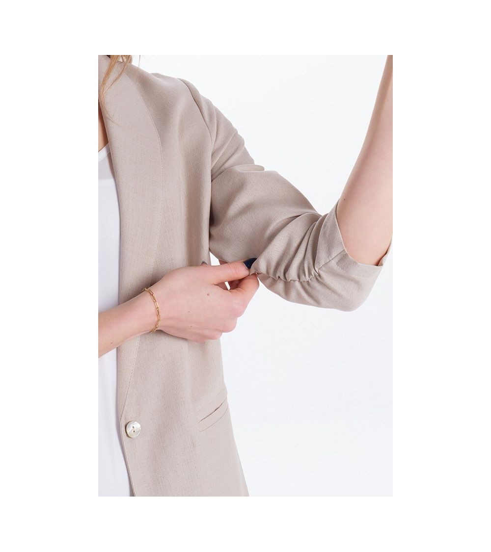 CHAQUETA SANITARIA MUJER TRES CUARTOS