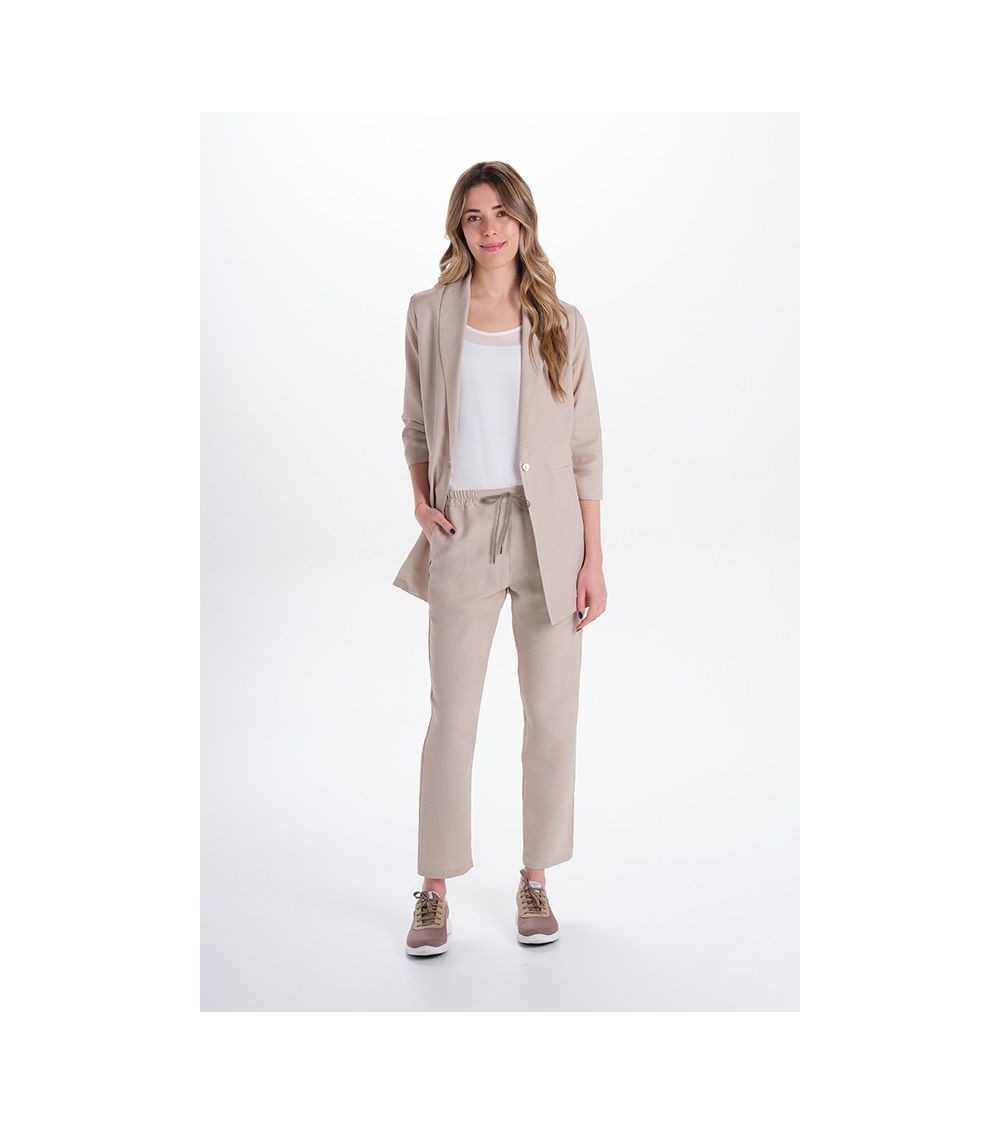 CHAQUETA SANITARIA MUJER TRES CUARTOS