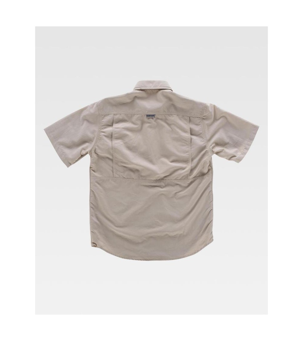 CAMISA MULTIBOLSILLOS MANGA CORTA