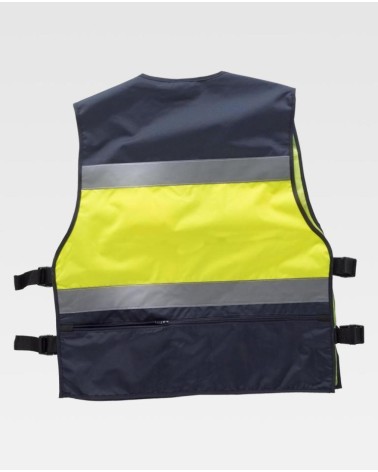 CHALECO COMBINADO CON ALTA VISIBILIDAD