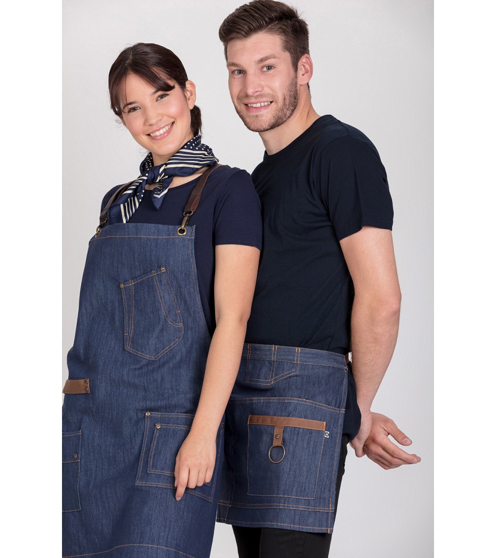 DELANTAL PETO DENIM