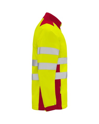 CHAQUETA ALTA VISIBILIDAD BICOLOR IMPERMEABLE