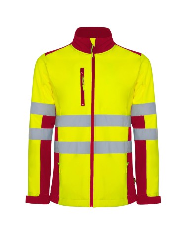 CHAQUETA ALTA VISIBILIDAD BICOLOR IMPERMEABLE