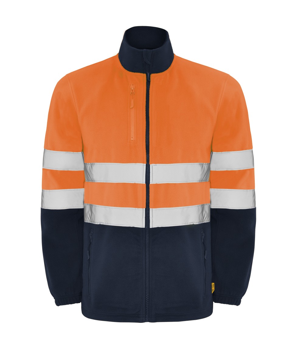 CHAQUETA POLAR ALTA VISIBILIDAD IMPERMEABLE