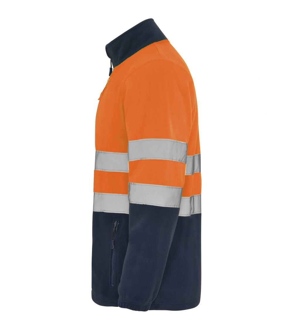 CHAQUETA POLAR ALTA VISIBILIDAD IMPERMEABLE