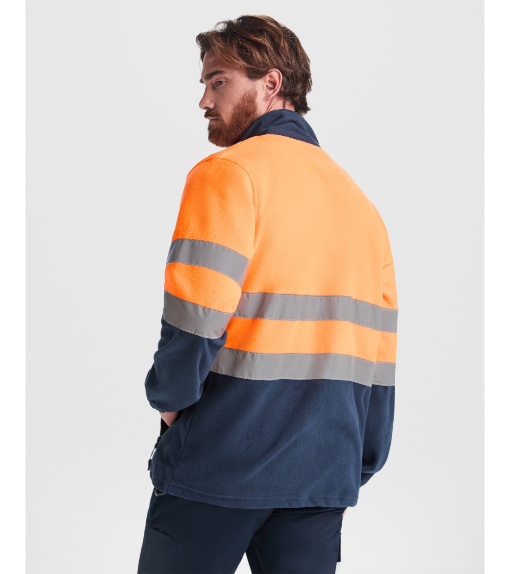 CHAQUETA POLAR ALTA VISIBILIDAD IMPERMEABLE