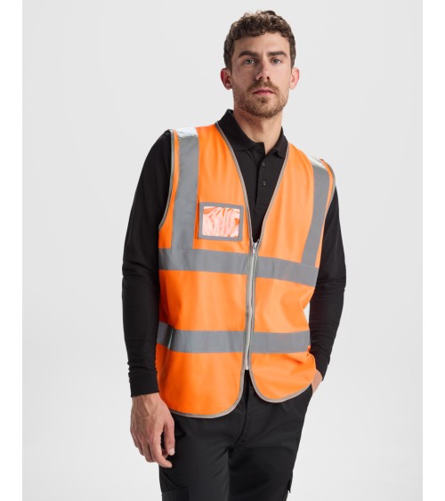 CHALECO AV CINTA REFLECTANTE CREMALLERA