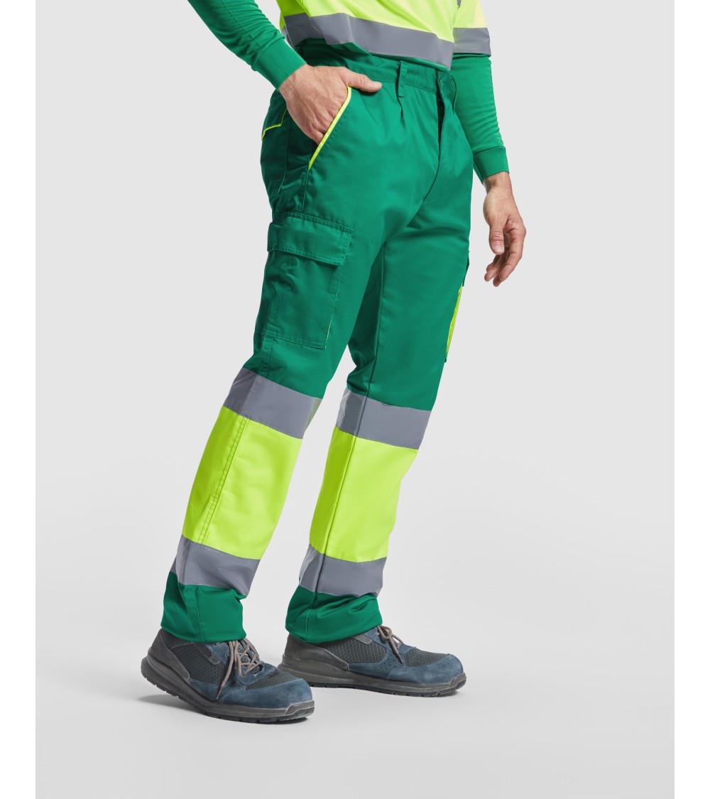 PANTALÓN LARGO AV MULTIBOLSILLOS BICOLOR FRIO POLAR