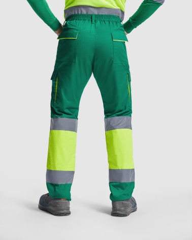 PANTALÓN LARGO AV MULTIBOLSILLOS BICOLOR FRIO POLAR