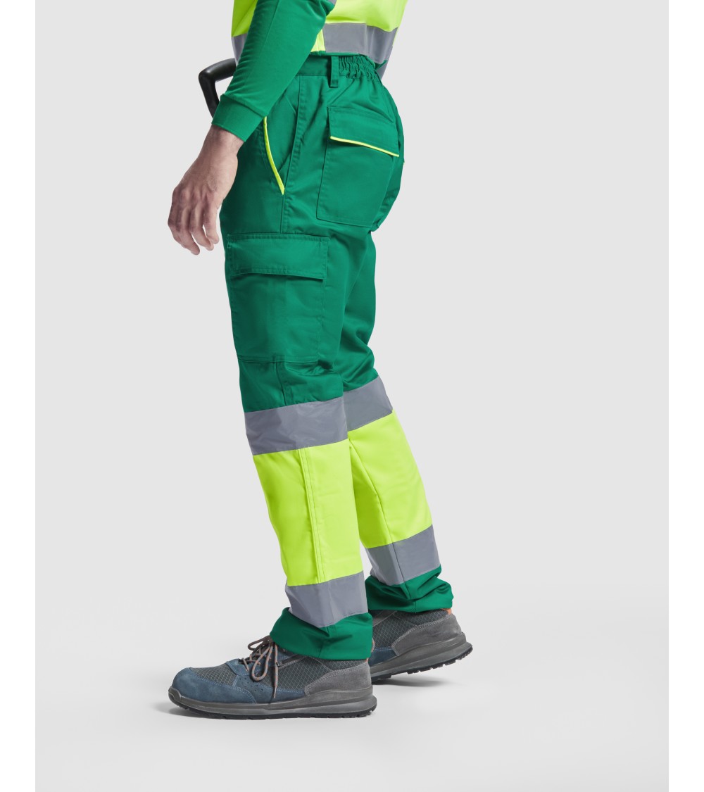 PANTALÓN LARGO AV MULTIBOLSILLOS BICOLOR FRIO POLAR