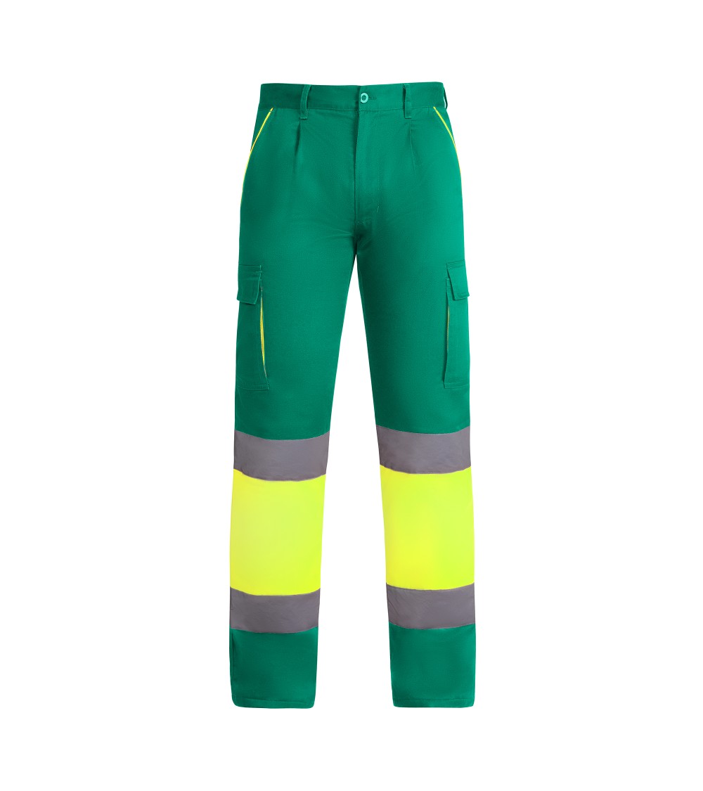 PANTALÓN LARGO AV MULTIBOLSILLOS BICOLOR FRIO POLAR